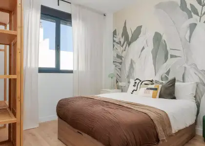 Habitación en piso compartido de 2 habitaciones en alquiler en La Bresca, Málaga en Málaga