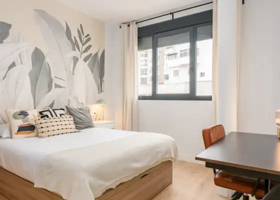Se alquila habitación en co-living de 3 habitaciones en Málaga