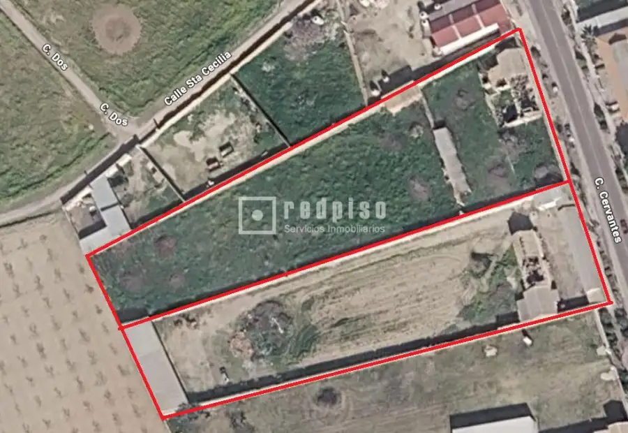 Solar en venta en Calle Cervantes, Villarta de San Juan, Ciudad Real en Villarta de San Juan